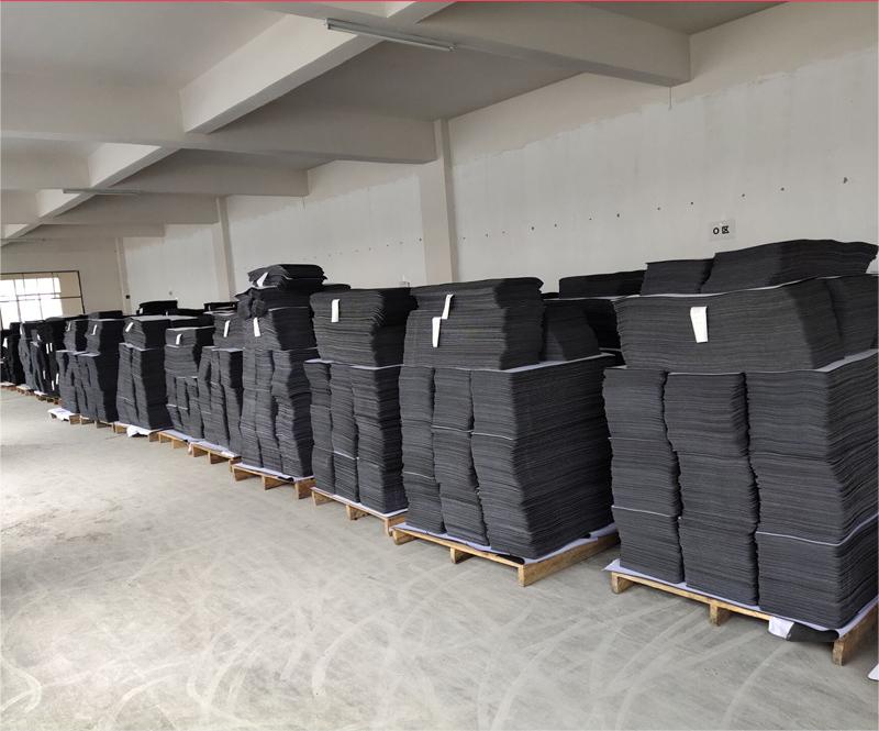 Rubber foam roll cross-border rubber roll mouse pad custom patterned white piece of wood locking advertising gifts wholesale furniture rubber table mat manufacturer | PAIDU