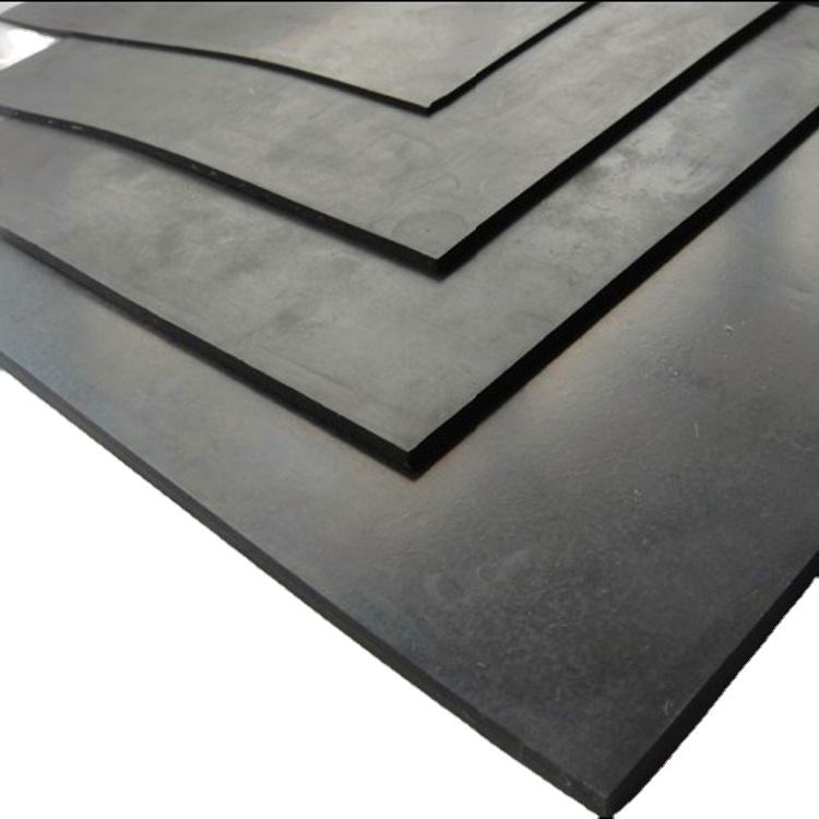 custom thickness Recycle material SBR rubber plate factory/PAIDU