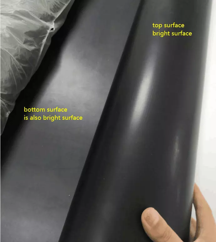 custom thickness Recycle material SBR rubber plate factory/PAIDU