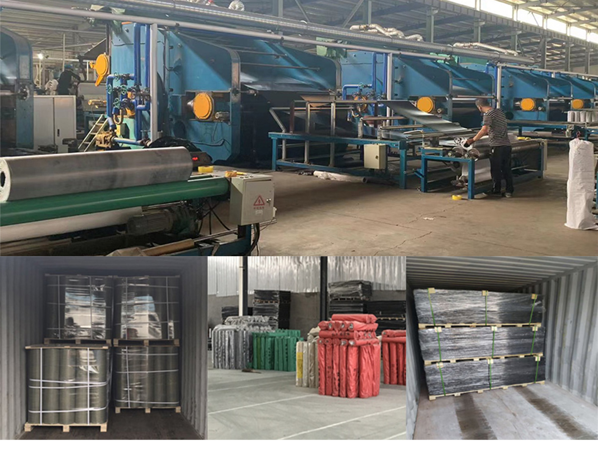 custom Thickness SBR Industrial Styrene Butadiene Rubber Sheet factory/PAIDU