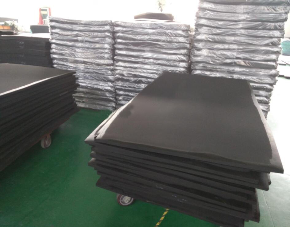 Soundproofing and Shock Absorption CR Foam CR Foam Chloroprene Rubber manufacturer/PAIDU