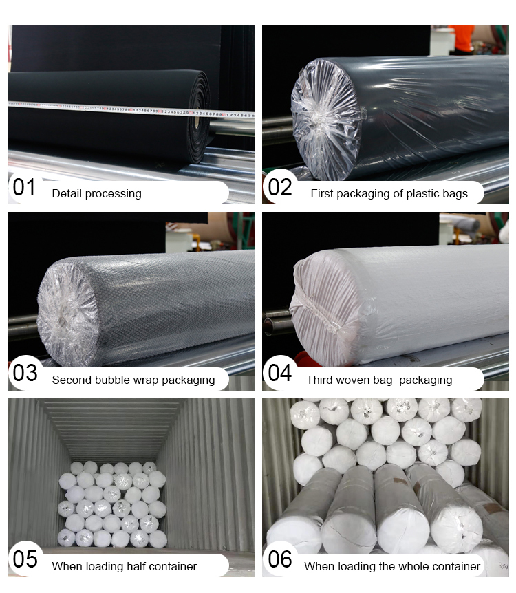 Shock Absorption and Safe CR Rubber Foam Raw Material Rubber Chloroprene Rubber manufacturer/PAIDU