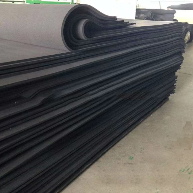 CR fire retardant foam shock absorption black white manufacturers supply CR rubber foam in large quantities /PAIDU